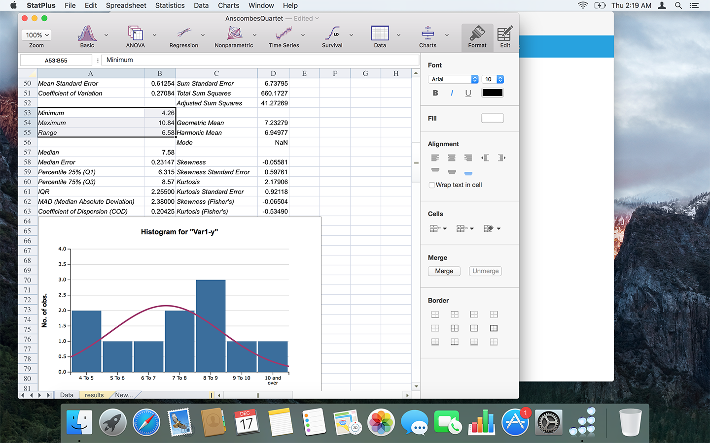 Stats software for mac free